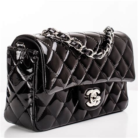 Chanel patent flap bag